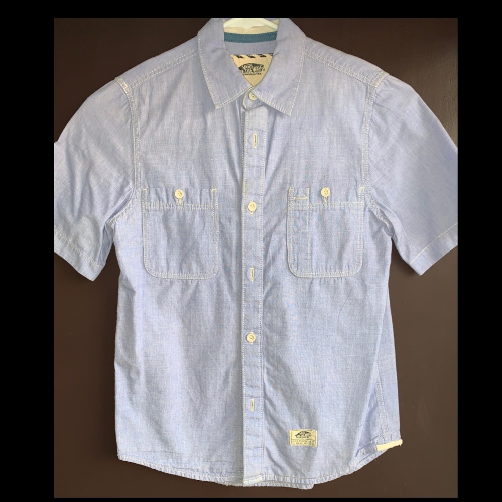 Vans button down shirt